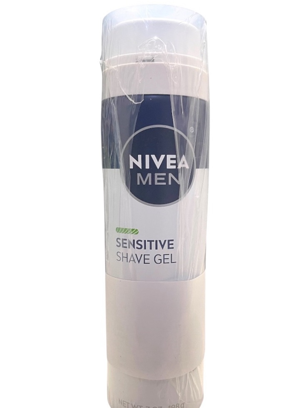 NIVEA Men's Sensitive Shave Gel ~ Set of (3) 7 0z Bottles - Blue & White Bottle